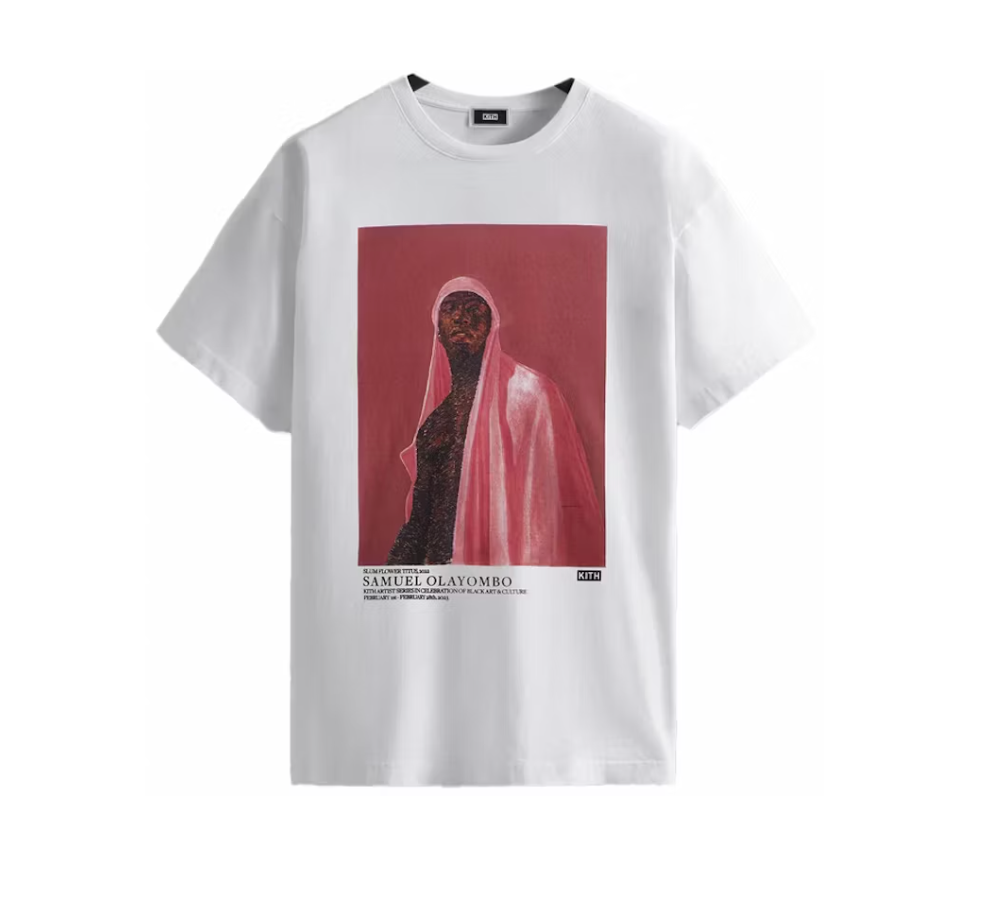 Kith Artist Series Samuel Olayombo Gallery Tee White