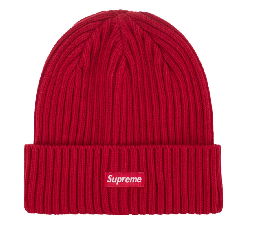 Supreme Overdyed Beanie (SS24) Red