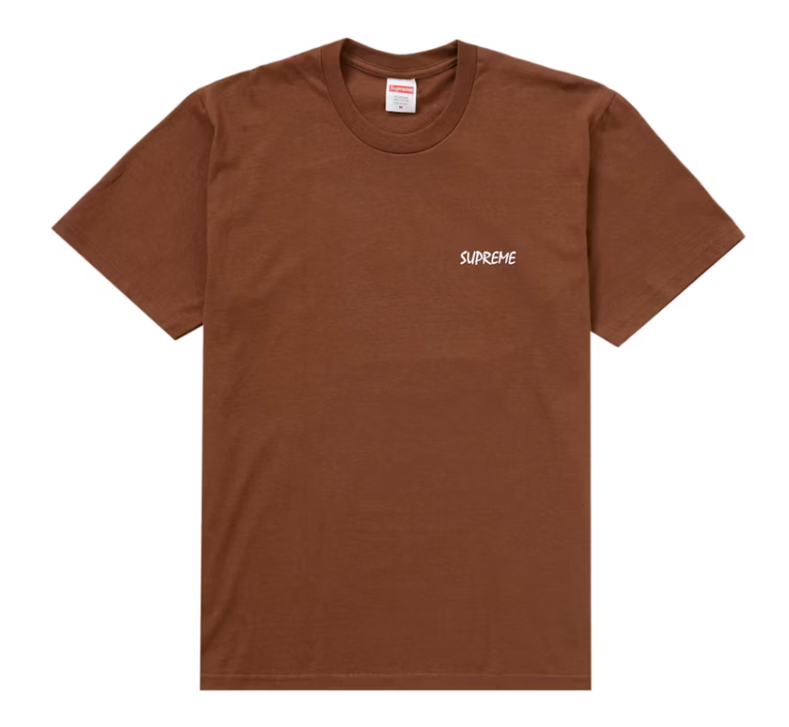 Supreme Black Cat Tee (SS24) Brown