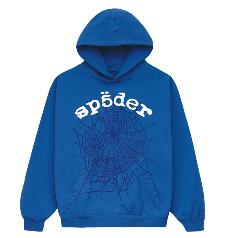 Sp5der Legacy Hoodie Blue