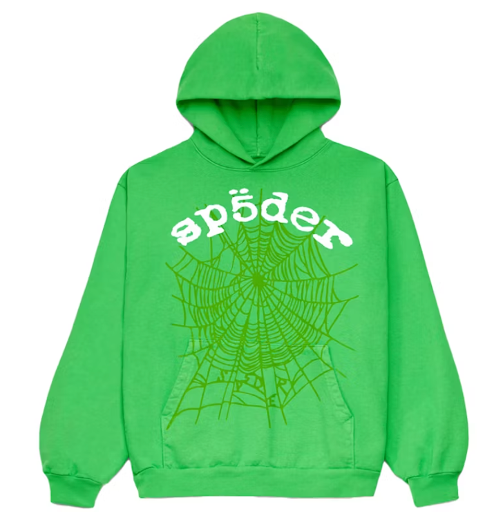 Sp5der Legacy Hoodie Green