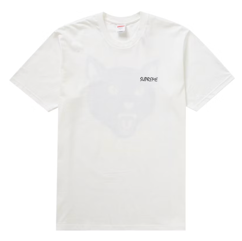 Supreme Black Cat Tee (SS24) White