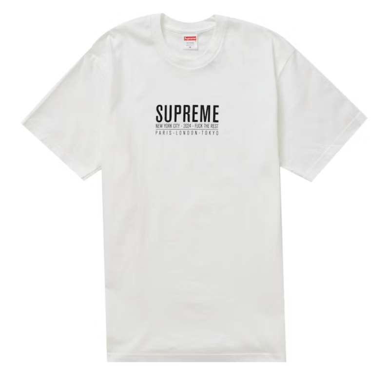 Supreme Paris Tee White