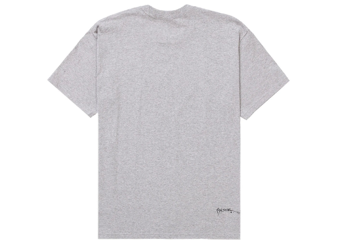 Supreme Ralph Steadman Box Logo Tee Heather Grey