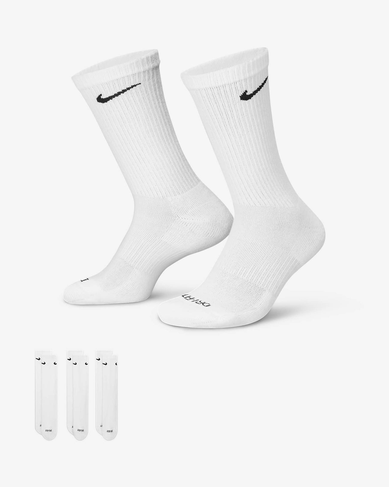 Nike Everyday Cushioned Training Crew Socks (3 Pairs)