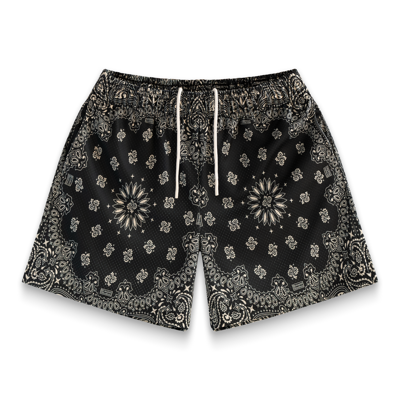 Bravest Studio ONYX PAISLEY SHORTS