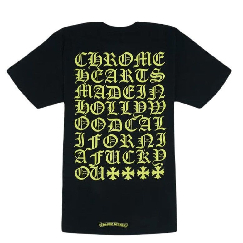 Chrome Hearts Made In Hollywood Fuck You T-Shirt Black