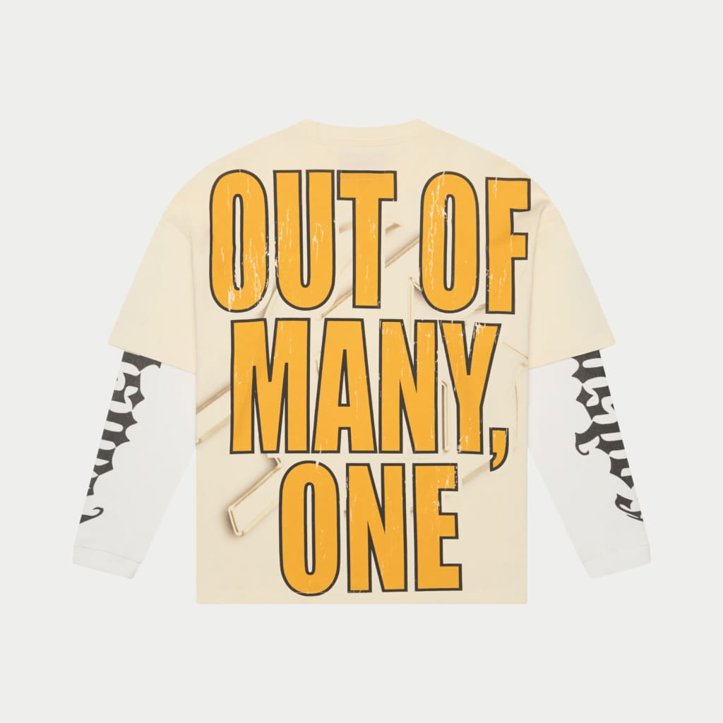 Godspeed Chosen One Layered T-Shirt Bone