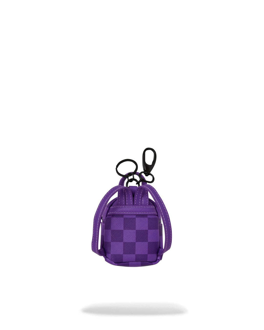 Sprayground Purple Shark In Paris Keychain