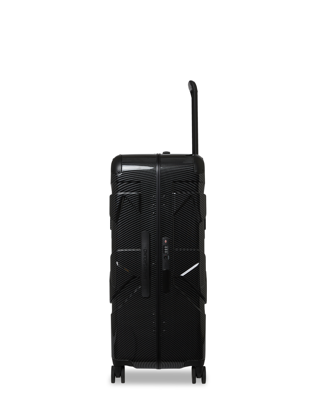 Sprayground Faux Carbon Fiber Full Size Luggage