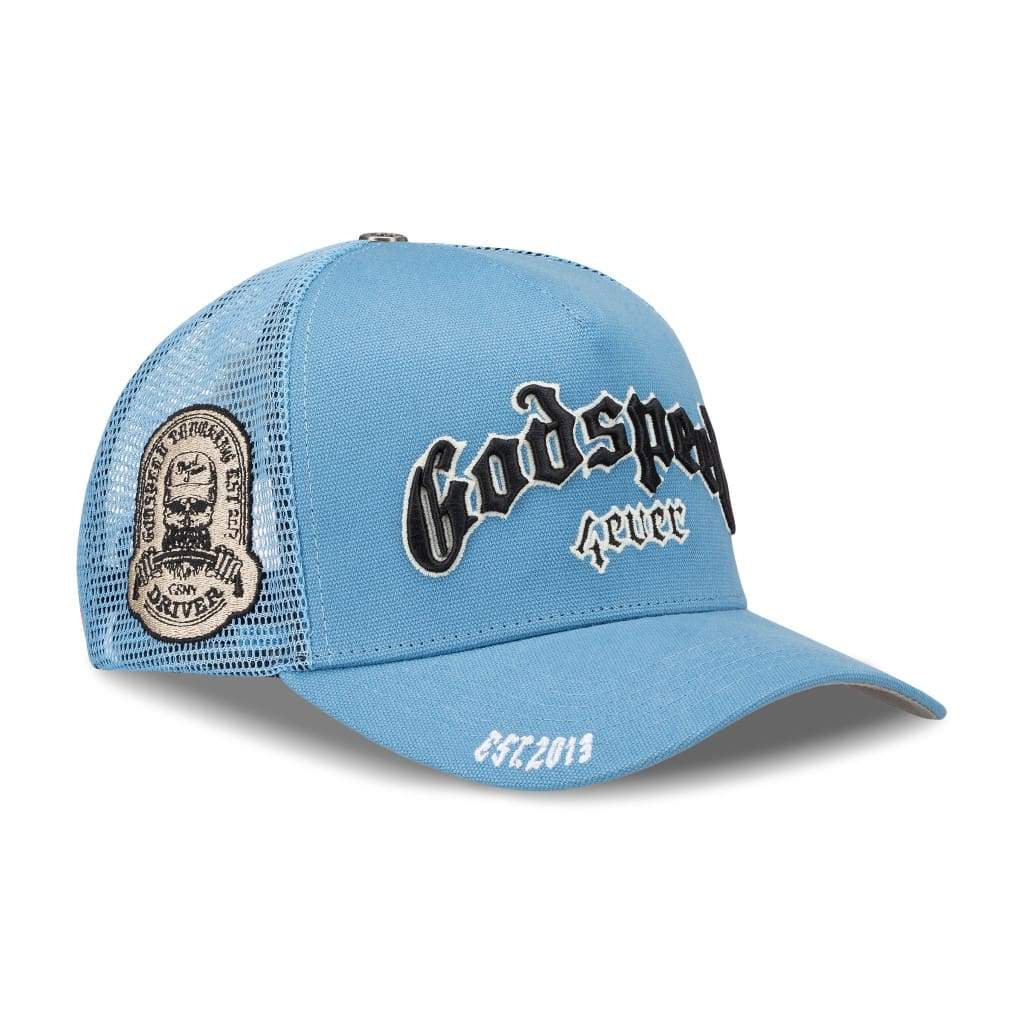 Godspeed GS Forever Trucker Hat Powder Blue