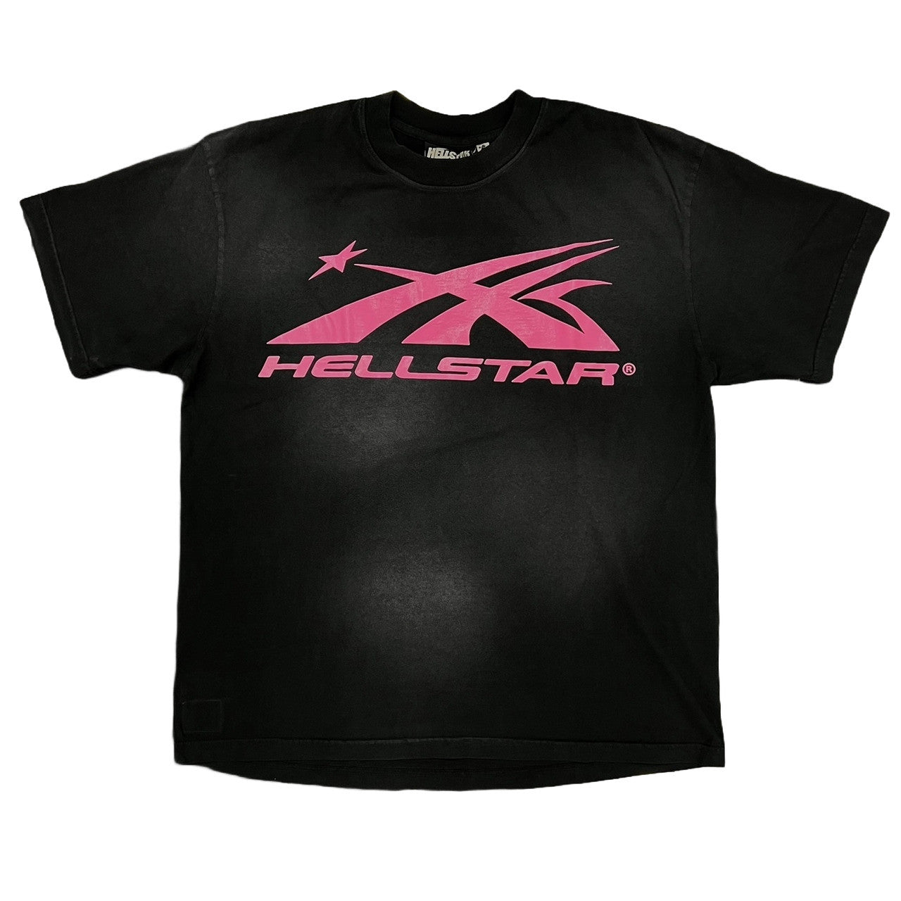 Hellstar Sport Logo Gel T-Shirt Black/Pink
