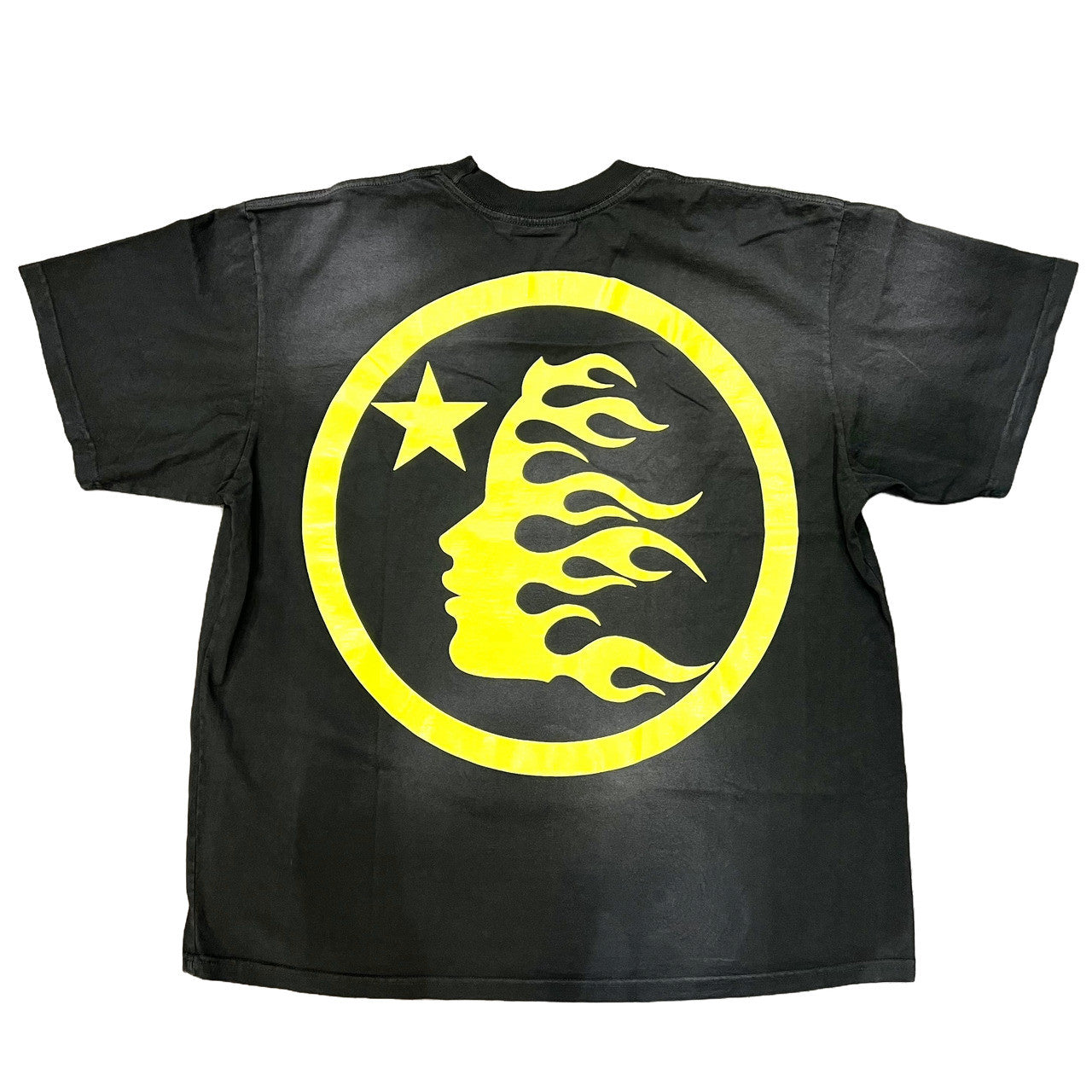 Hellstar Sport Logo Gel T-Shirt Black/Yellow
