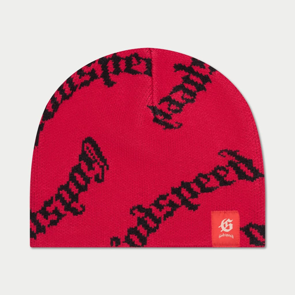 Godspeed OG Logo Beanie Red