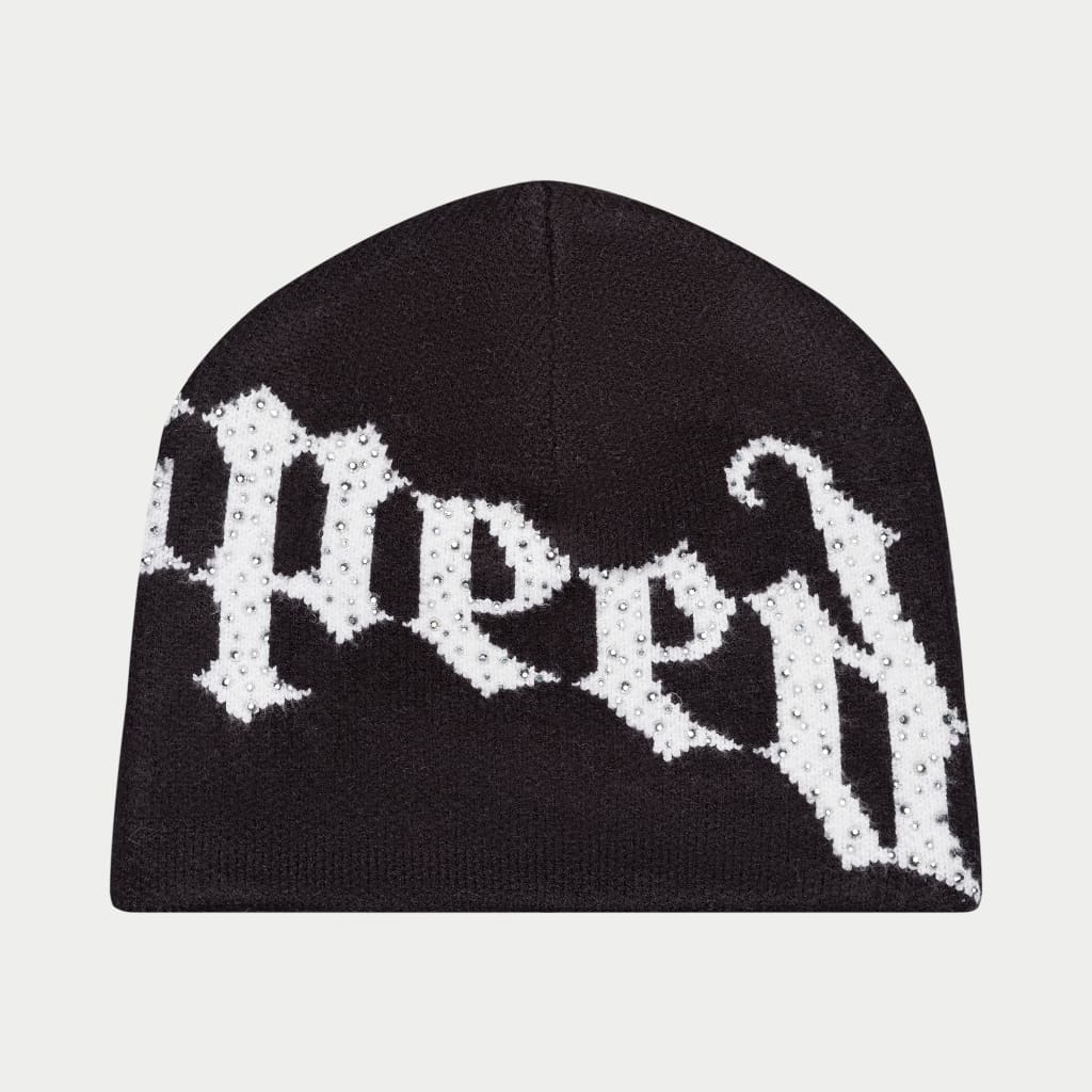 Godspeed OG Logo Studded Beanie Black/White