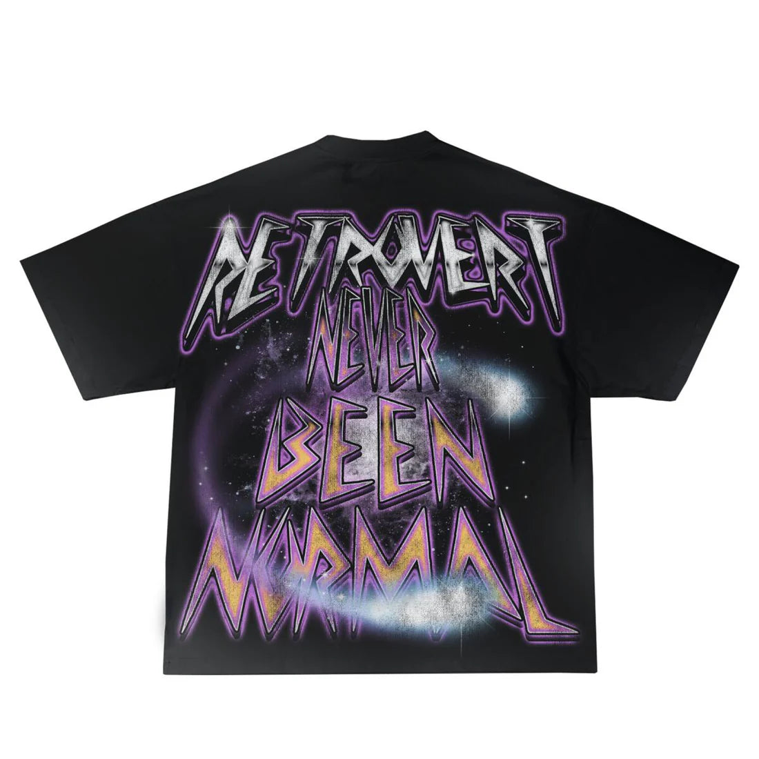 Retrovert Snake T-Shirt Black/ Purple