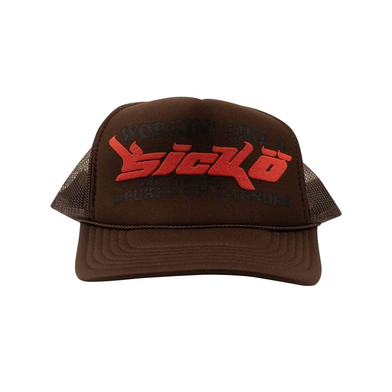 Sicko Laundry Trucker Hat Brown