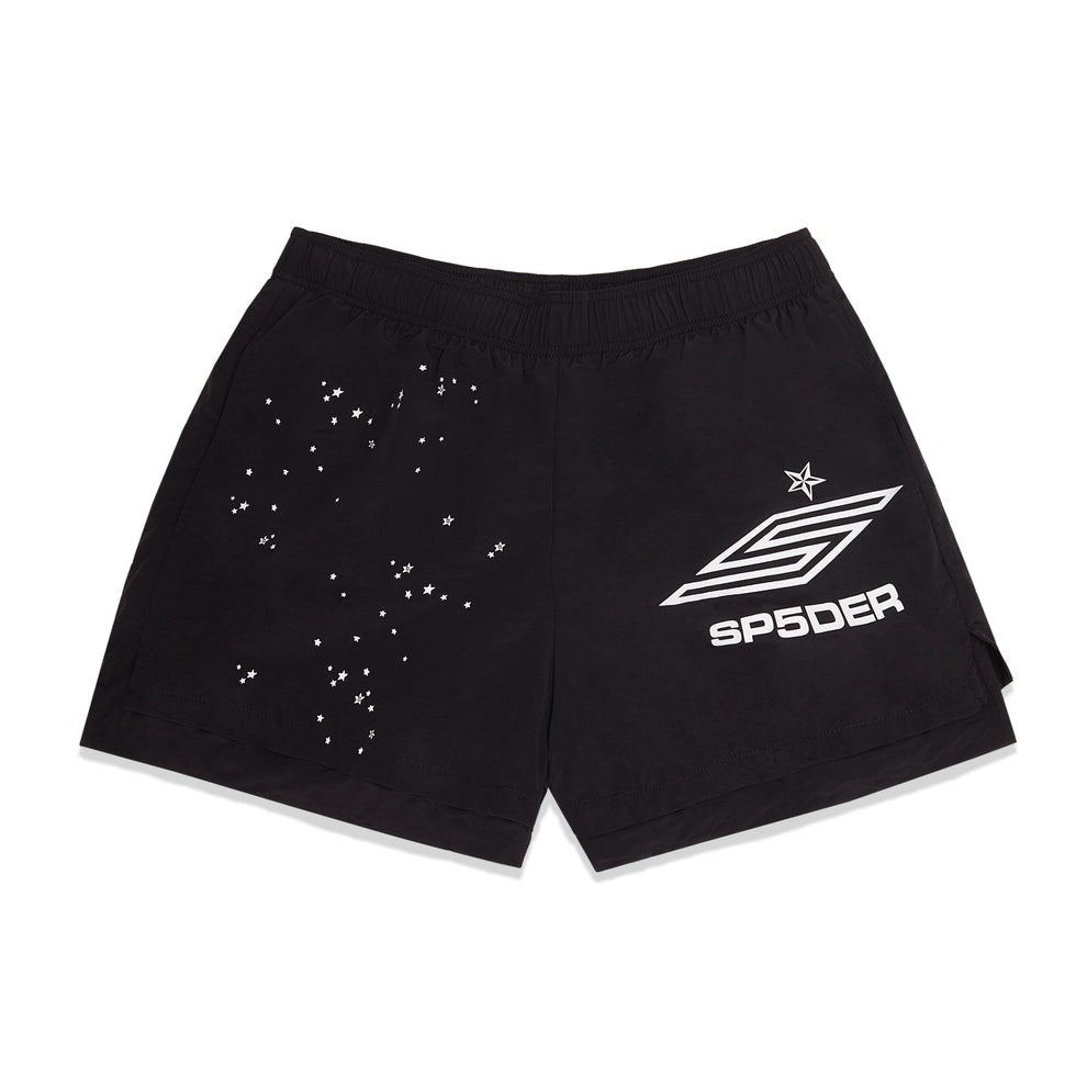 Sp5der Pro Double Layer Short Black