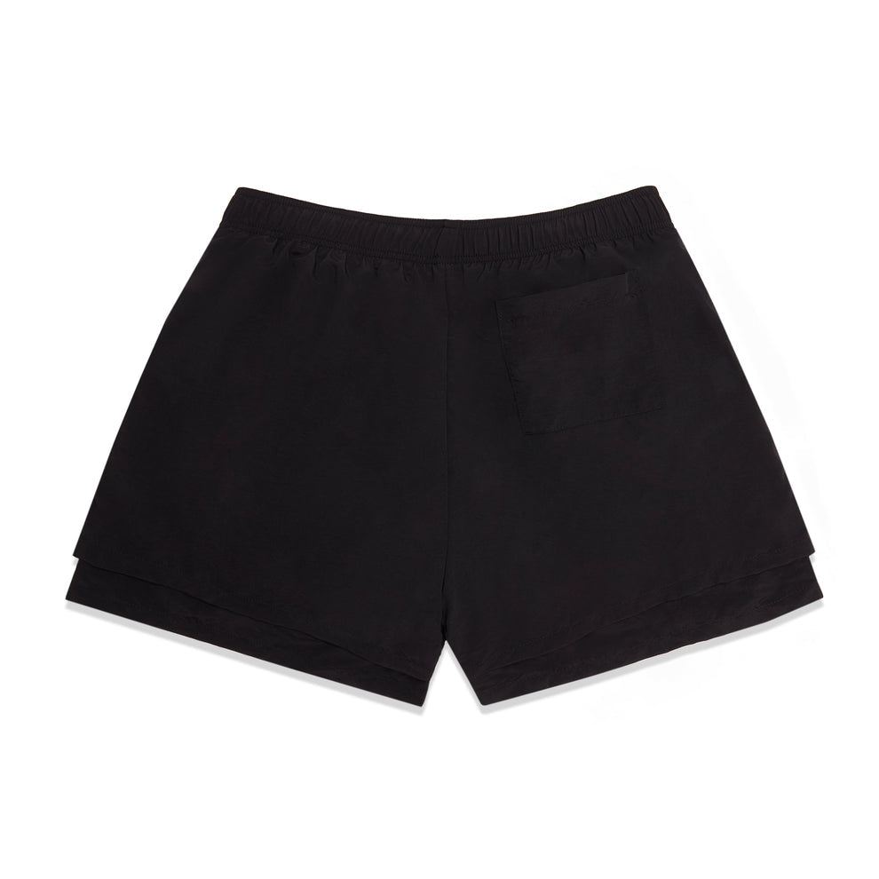 Sp5der Pro Double Layer Short Black