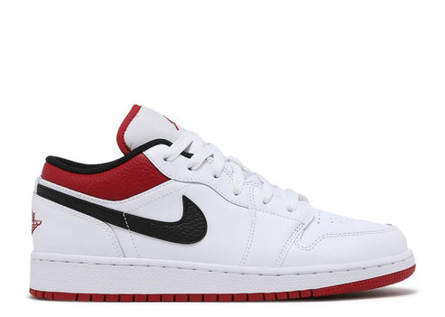Air Jordan 1 Low White Gym Red (GS)