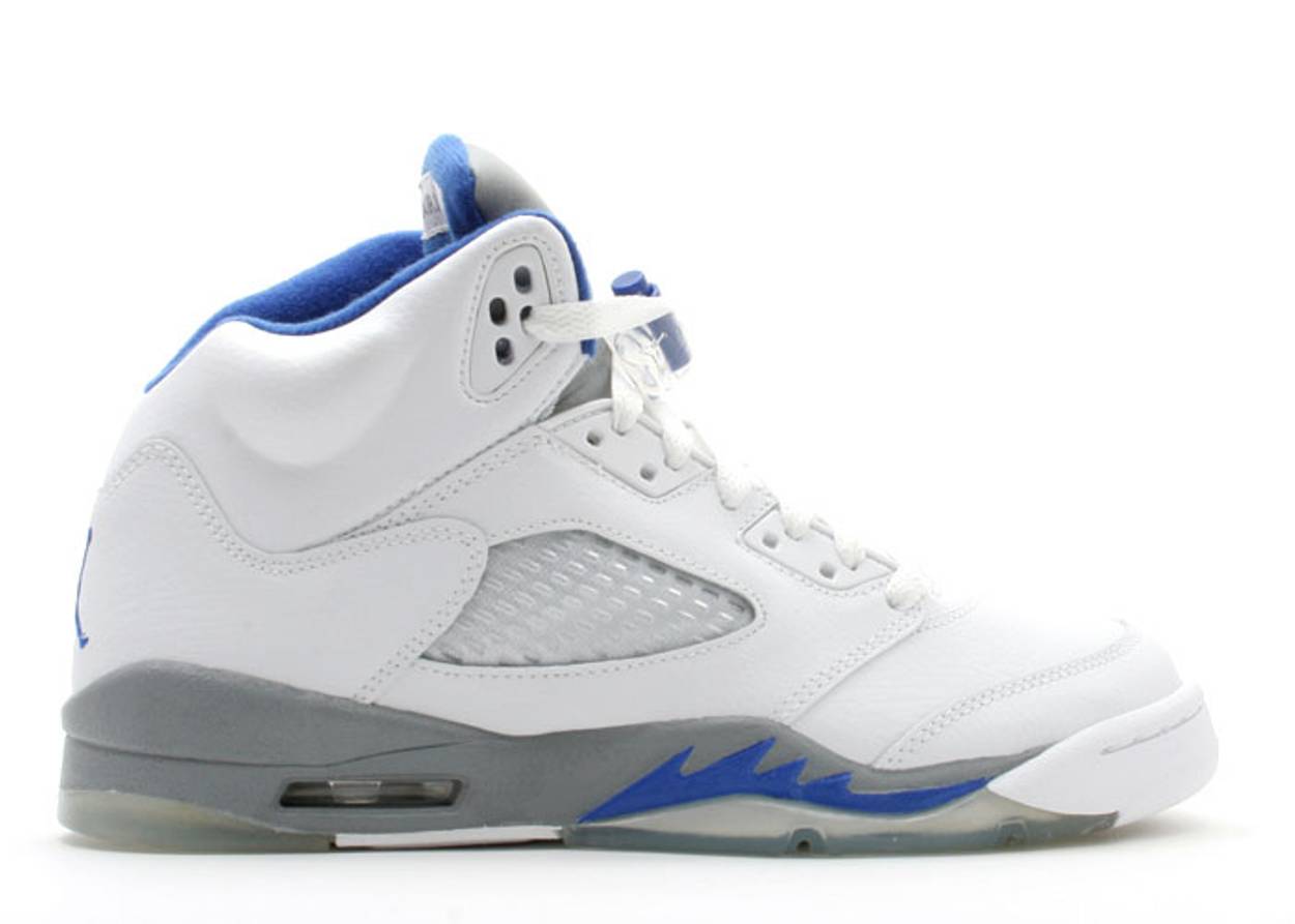 Air Jordan 5 Retro White Stealth (2021) (GS) - Verified Sneaker Boutique Wellington