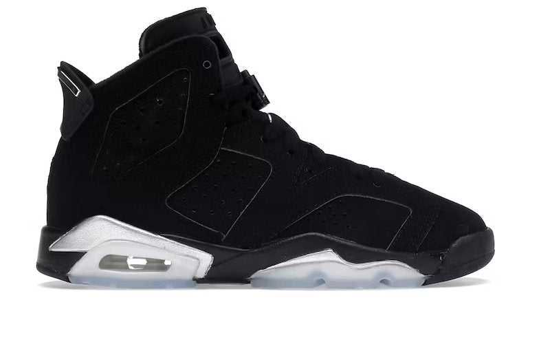 Air Jordan 6 Retro Chrome Metallic Silver (GS) - Verified Sneaker Boutique Wellington