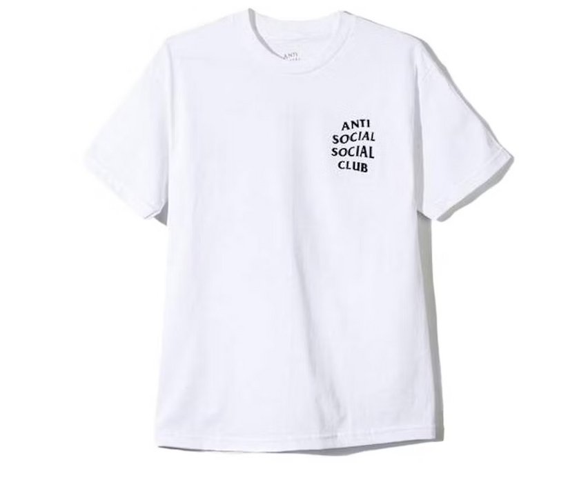 Anti Social Social Club Logo Tee White - Verified Sneaker Boutique Wellington