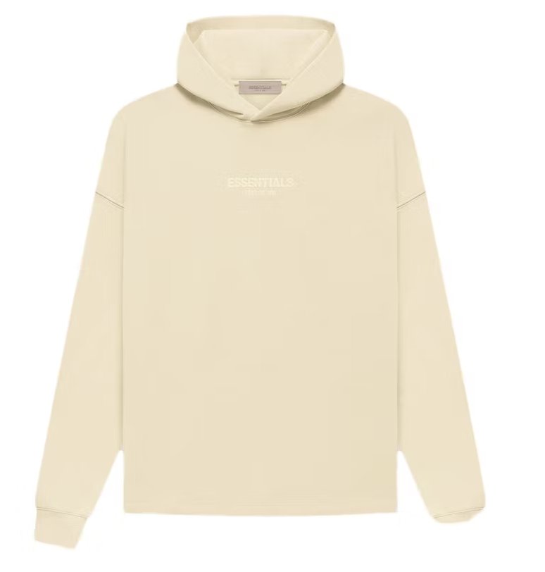 Fear of God Essentials Relaxed Hoodie Egg Shell - Verified Sneaker Boutique Wellington