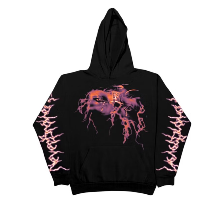 Vlone x Never Broke Again Eyes Hoodie Black - Verified Sneaker Boutique Wellington