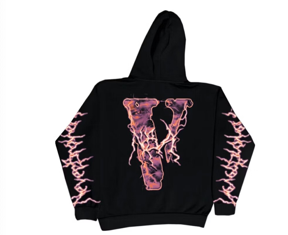 Vlone x Never Broke Again Eyes Hoodie Black - Verified Sneaker Boutique Wellington