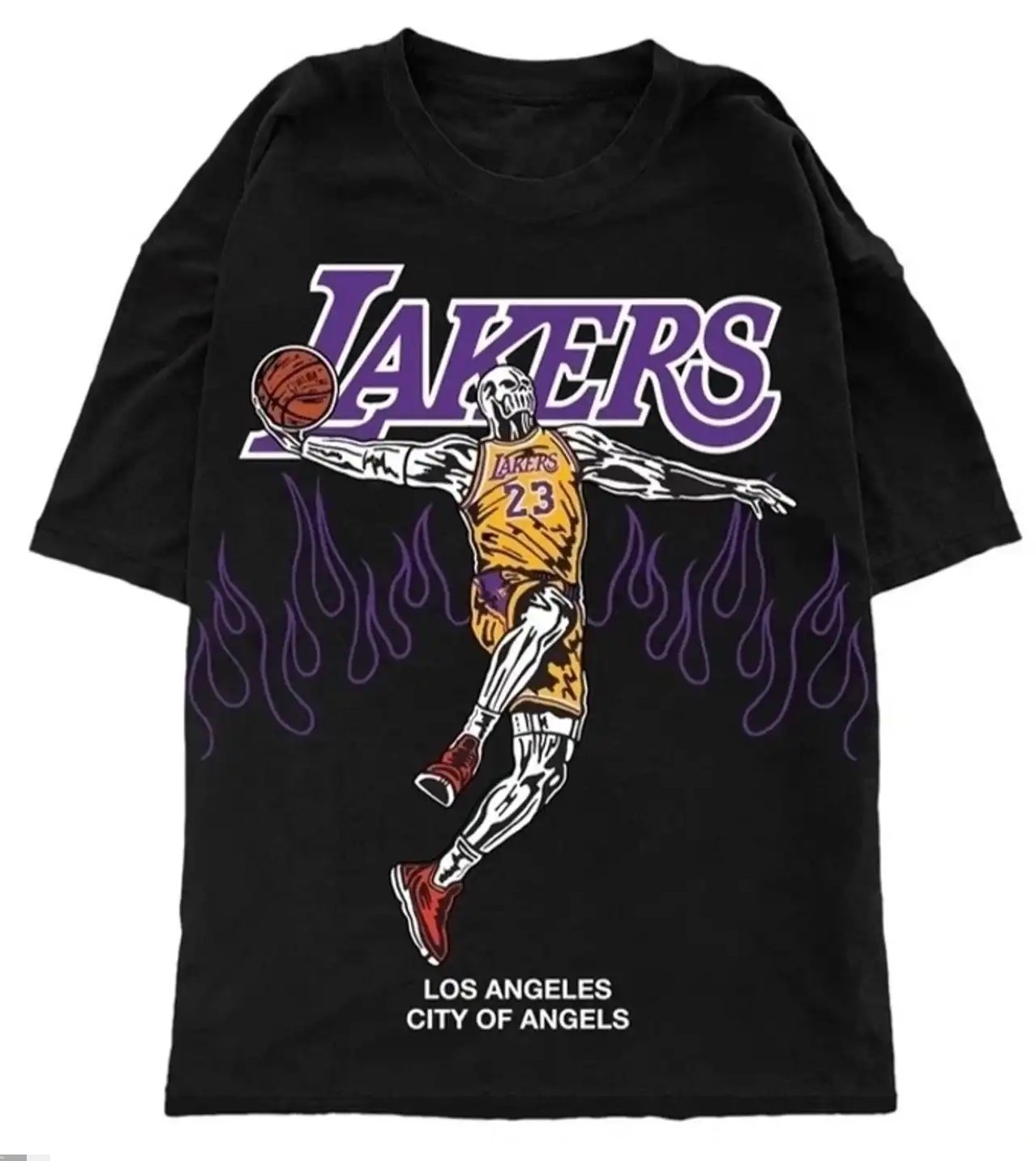 Warren Lotas Lebron Lakers Tee - Verified Sneaker Boutique Wellington
