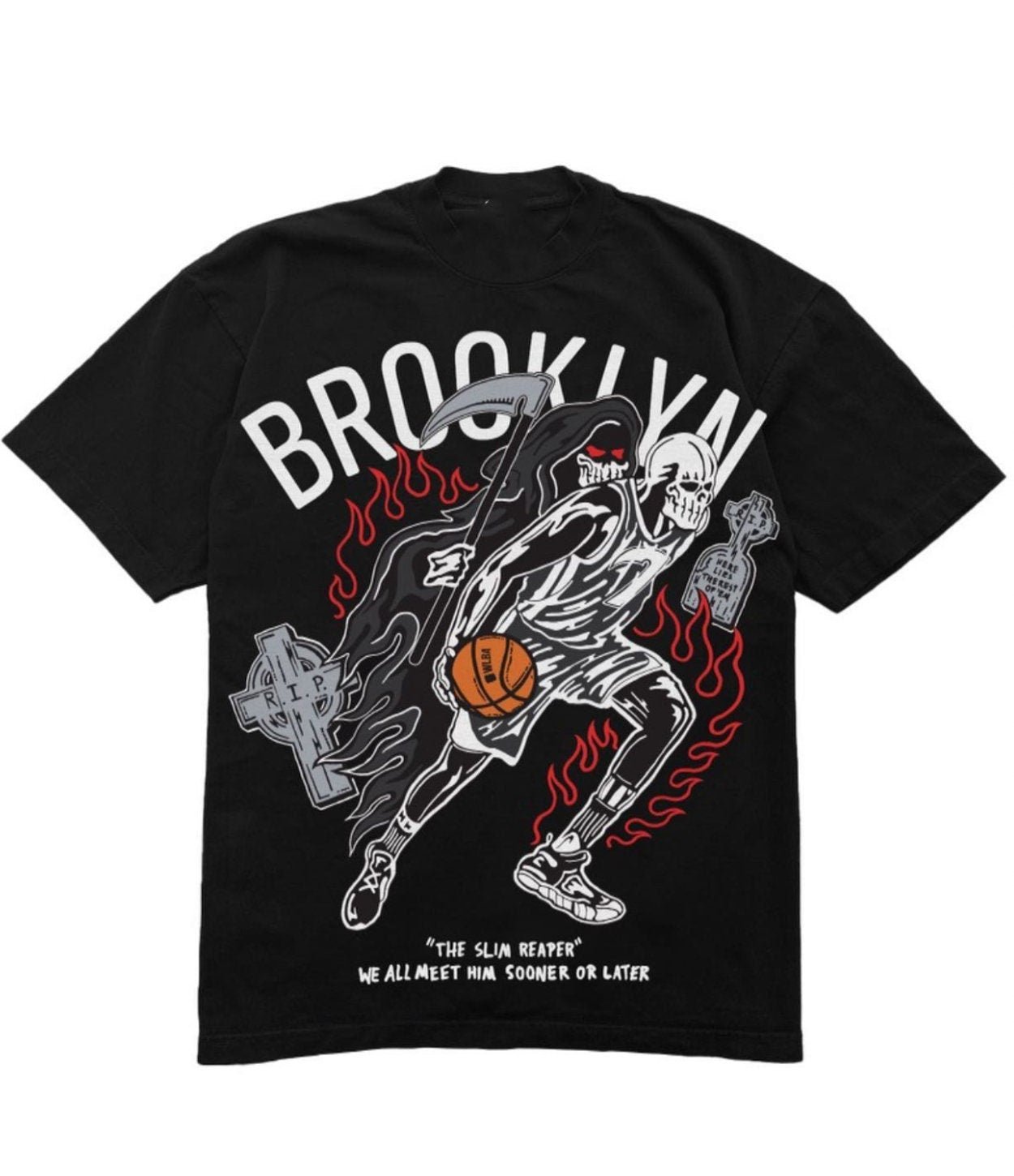 Warren Lotas Slim Reaper Nets T-Shirt - Verified Sneaker Boutique Wellington