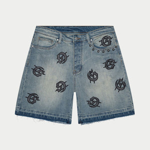 Godspeed Infinity Denim Shorts Blue