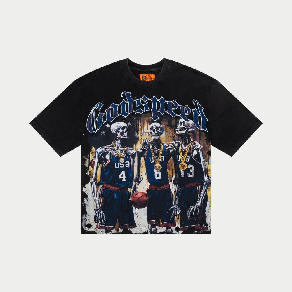 Godspeed Dream Team T-Shirt (Black Wash)