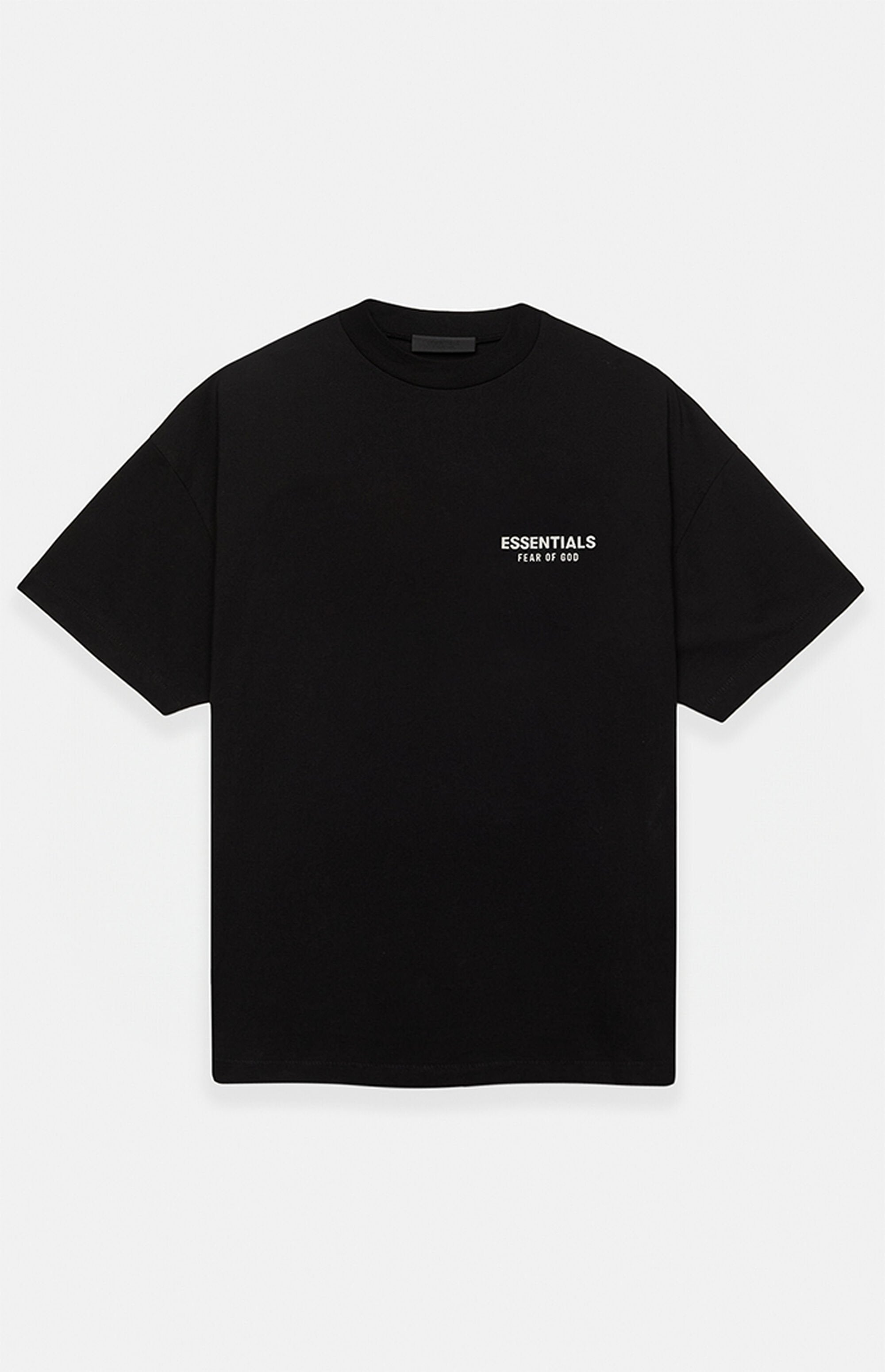 Fear of God Essentials Black Crew Neck T-Shirt