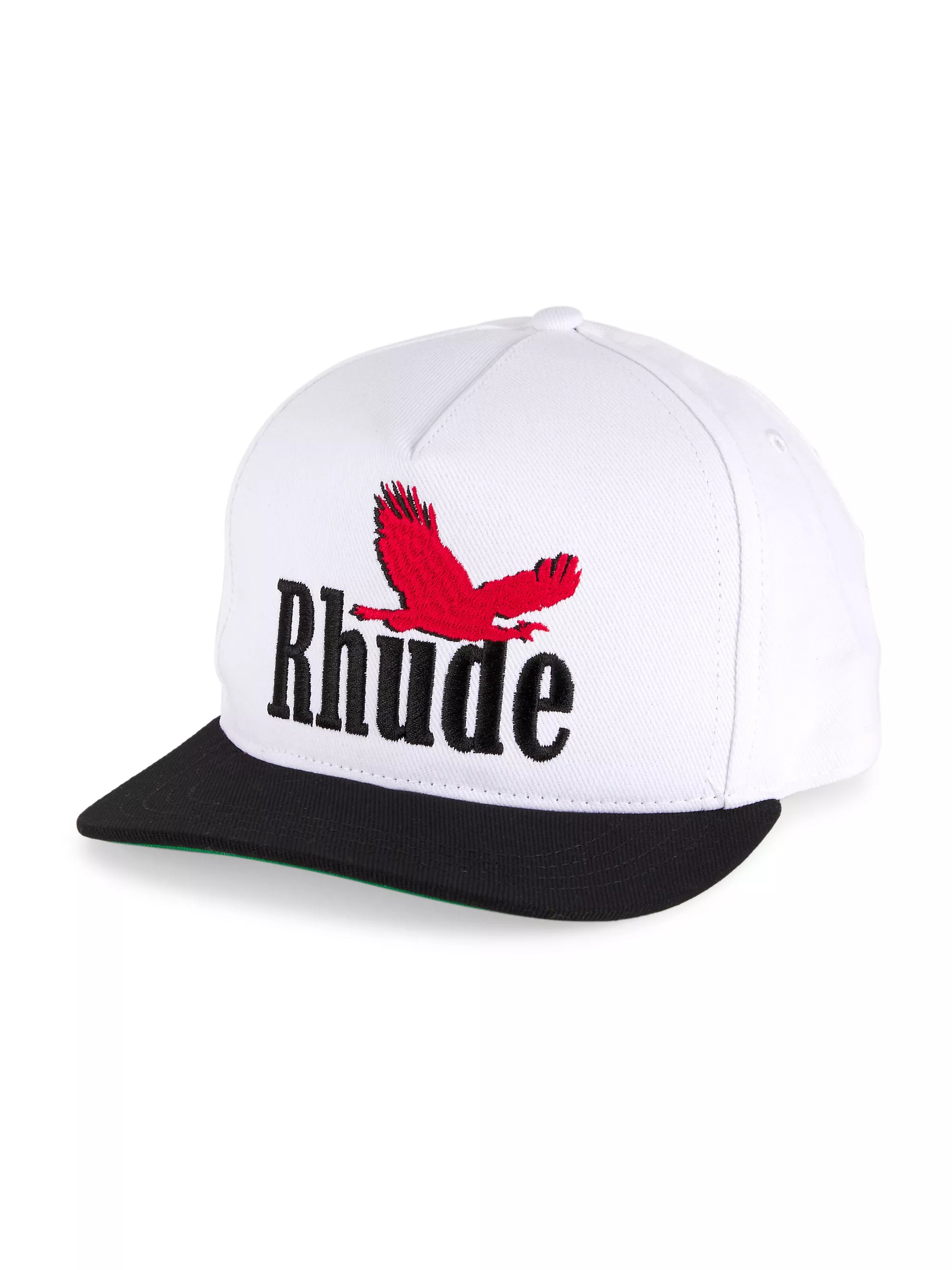 Rhude Flying Eagle Logo Hat White/Red