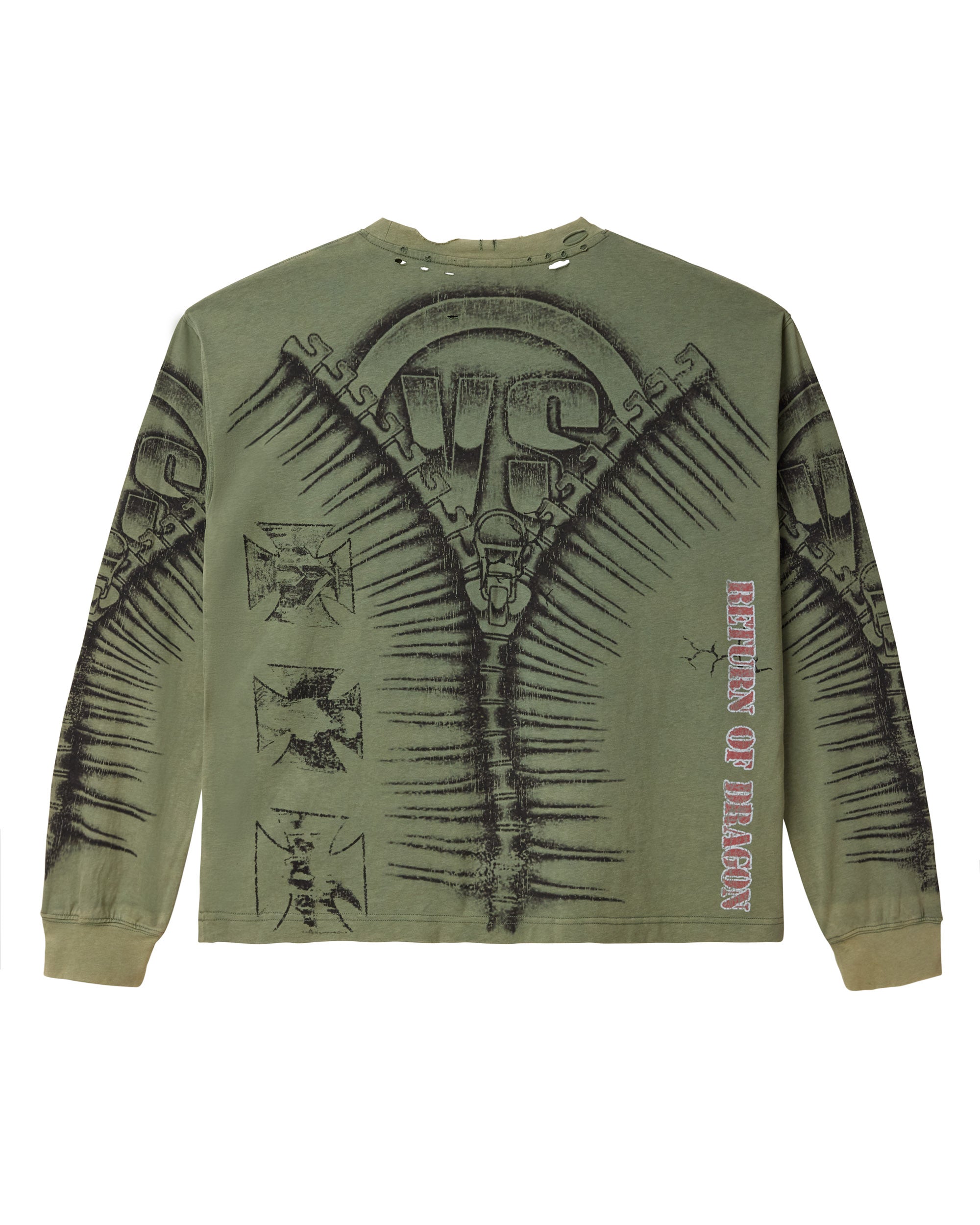 Vale Forever Reggie Green Longsleeve T-Shirt