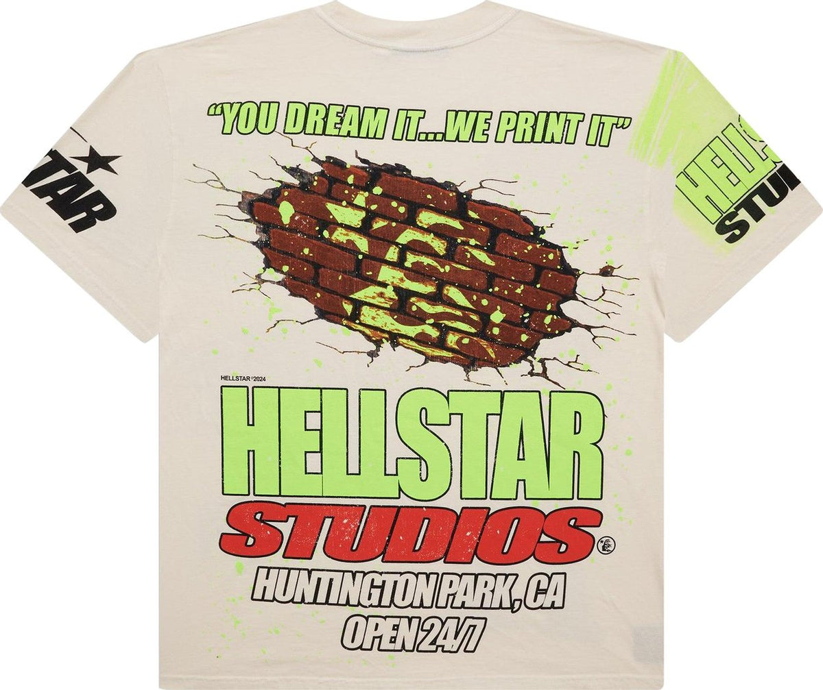 Hellstar Studios Brick Wall Tee White