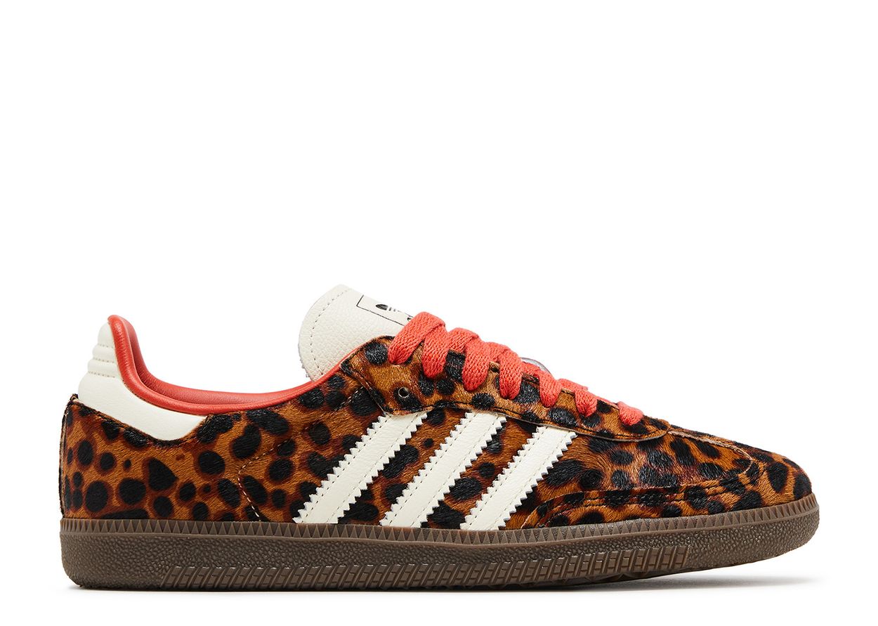adidas Samba OG Preloved Red Leopard