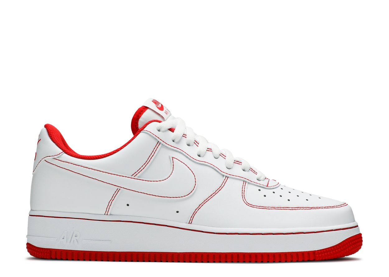 Nike Air Force 1 Low '07 White University Red