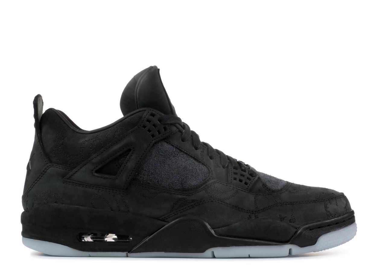 Air Jordan 4 Retro Kaws Black (2017) (Pre-Owned)
