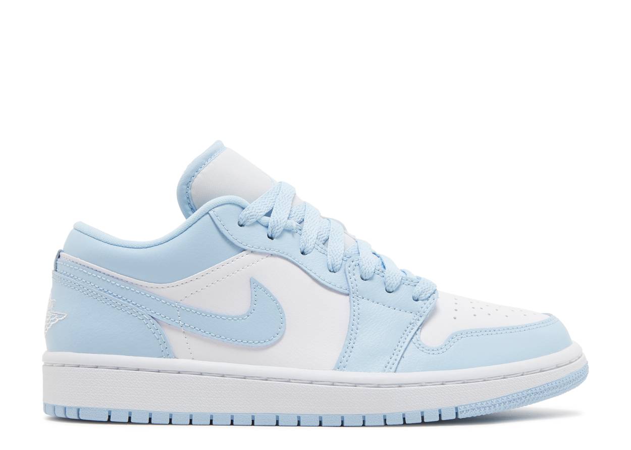 Air Jordan 1 Low White Ice Blue