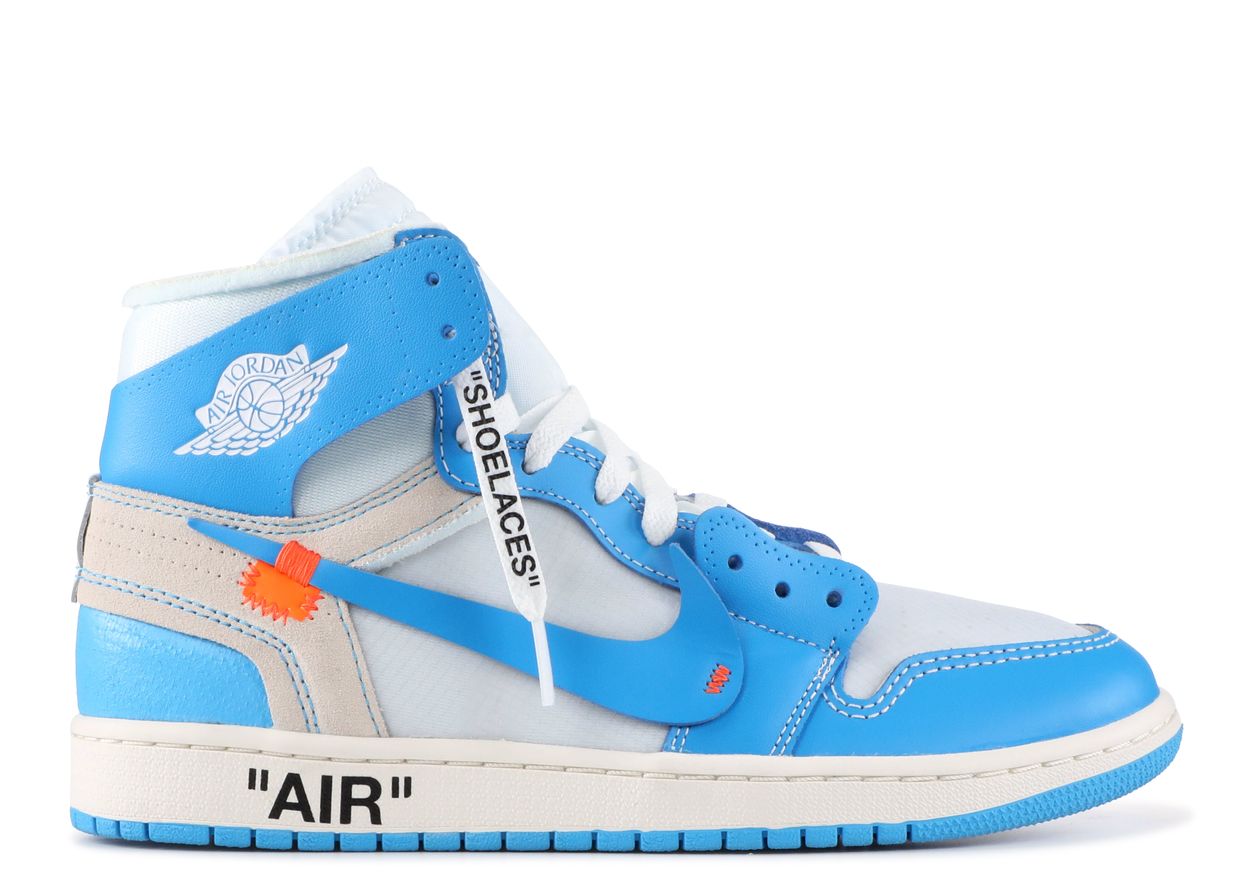Air Jordan 1 Retro High Off-White University Blue (Pre-Owned)