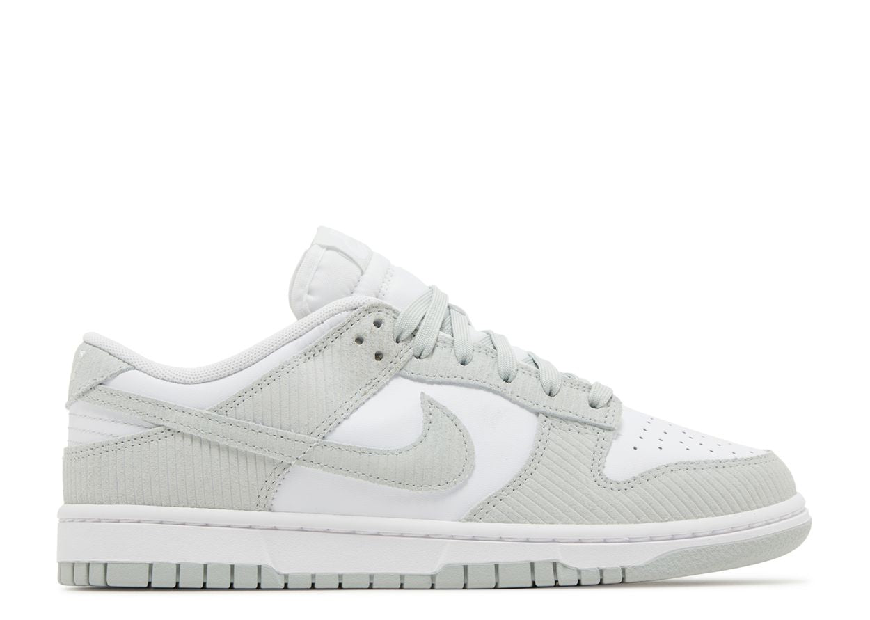 Nike Dunk Low Light Silver Corduroy