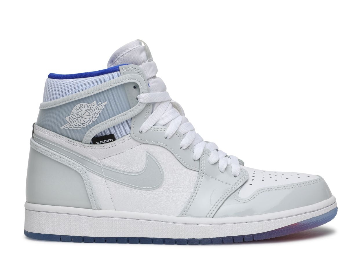 Air Jordan 1 Retro High Zoom White Racer Blue (Pre-Owned)