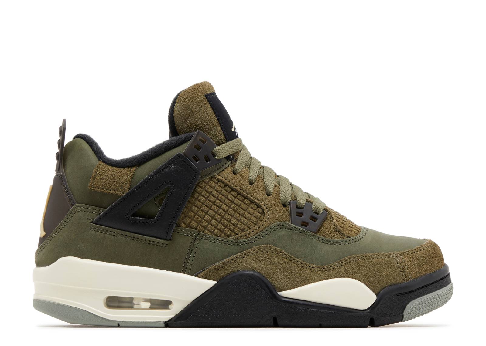 Air Jordan 4 Retro Craft Olive (GS)