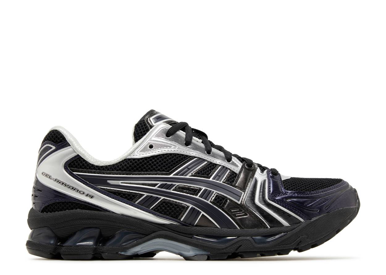 Atmos Asics Gel Kayano Black Pure Silver