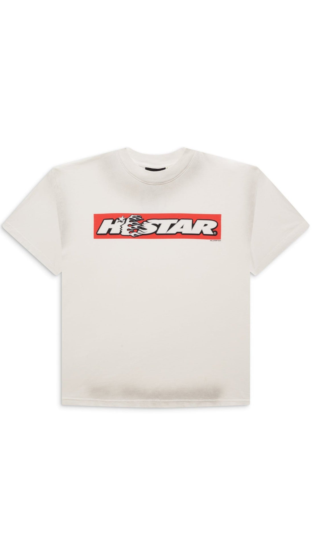 Hellstar Box Logo T-Shirt White