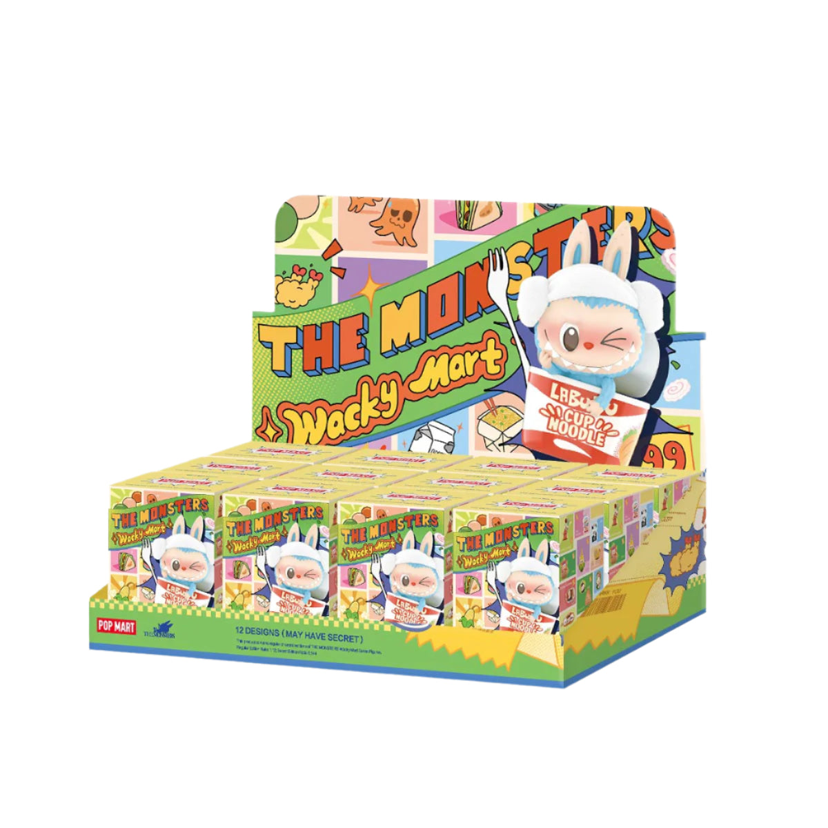 Pop Mart Labubu The Monsters Wacky Mart Series Figure Single Blind Box