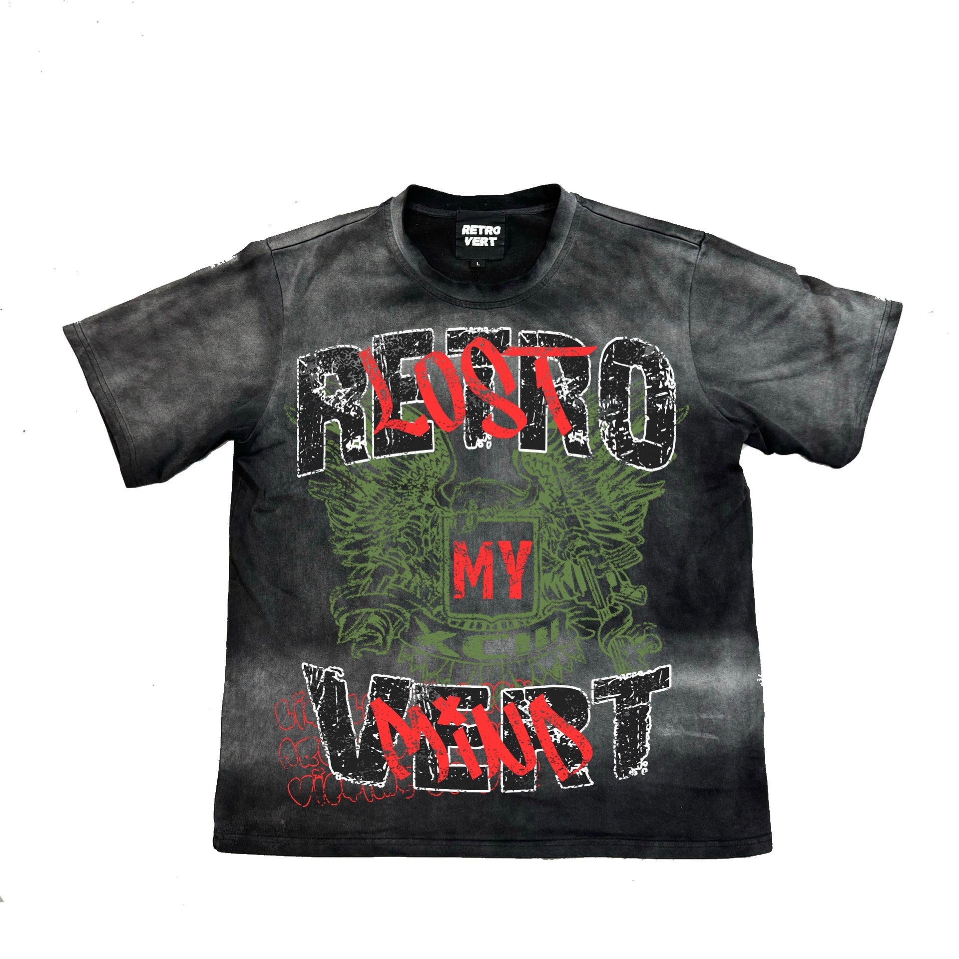 Retrovert Multi Lost Graffiti T-Shirt